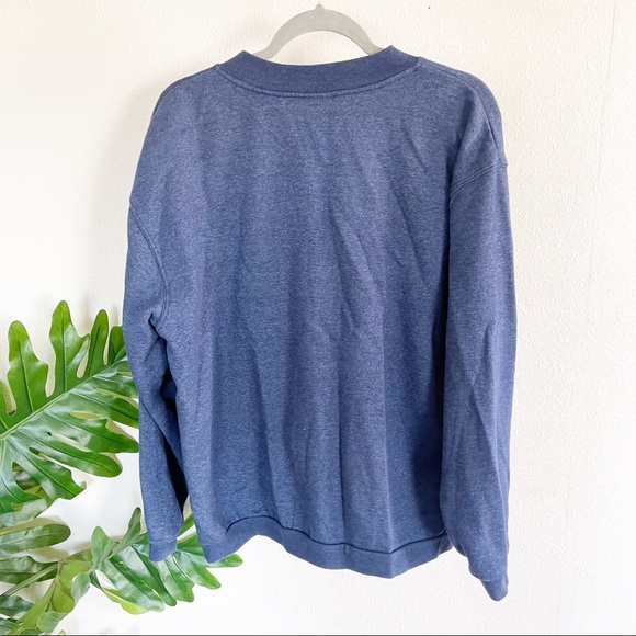 Vintage Vicki Wayne Navy Blue Bomber Snap Jacket Large - Picture 2 of 6